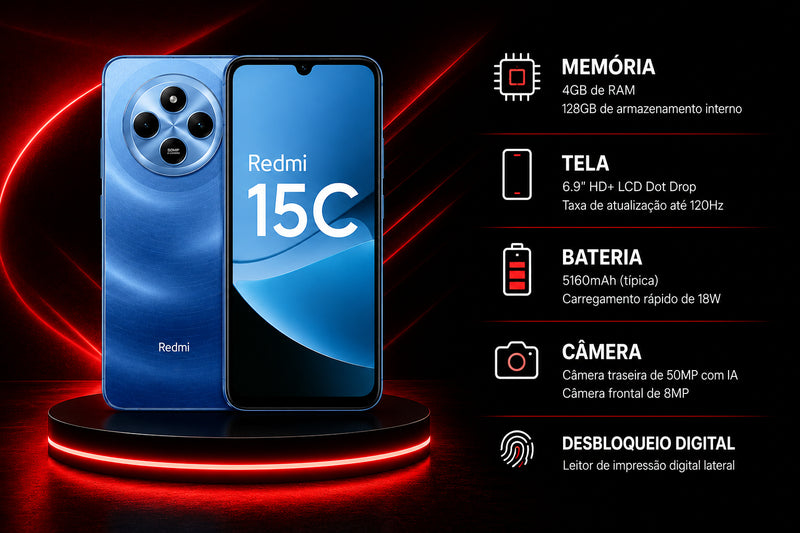 Smartphone Redmi 15C